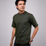 Men’s Green Cotton T-Shirt