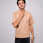 Men’s Pink Cotton T-Shirt